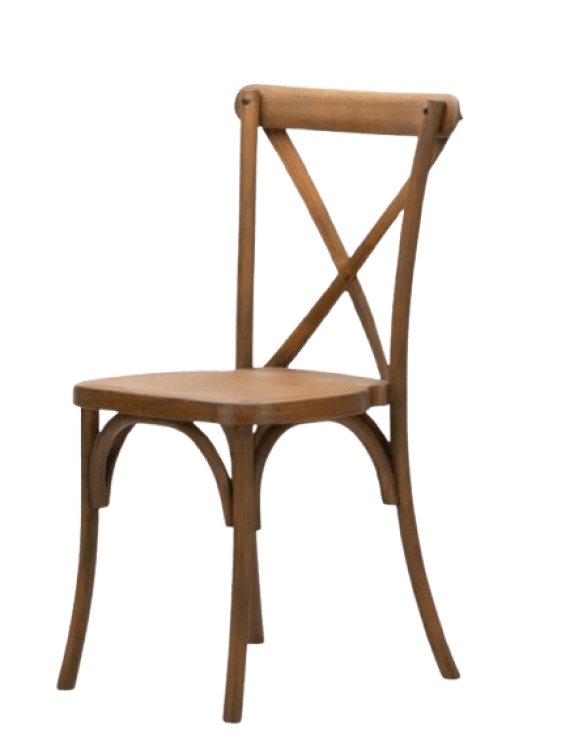 Brown Crossback Chair