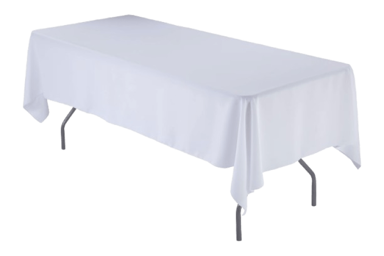 Tablecloth for 6ft Rectangular Table