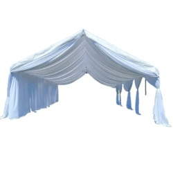 10x20 Canopy and Drapes